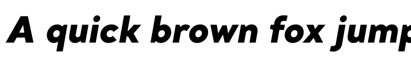 Preview of Santral-BlackItalic ? font