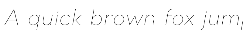 Preview of Santral-HairlineItalic ? font