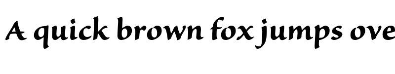 Preview of Sanvito Pro Caption Bold font