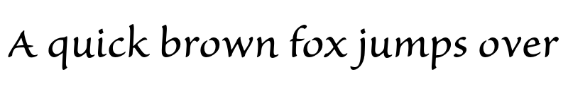 Preview of Sanvito Pro Caption Regular font