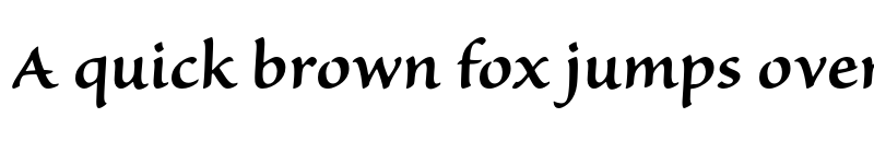 Preview of Sanvito Pro Caption SemiBold font