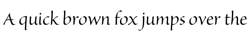 Preview of Sanvito Pro Display Regular font