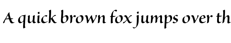 Preview of Sanvito Pro Display SemiBold font