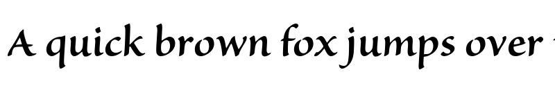 Preview of Sanvito Pro Semibold font