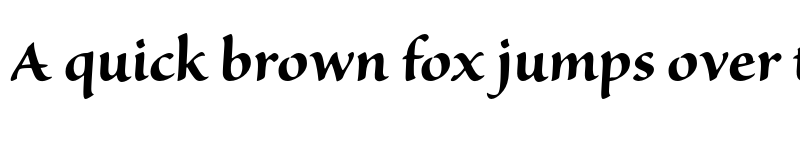 Preview of Sanvito Pro Subhead Bold font