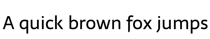 Preview of Sarala Regular font