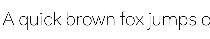 Preview of Sarvatrik Latin VF Thin font