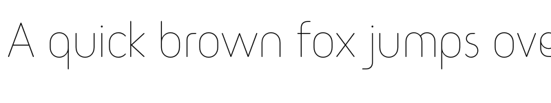 Preview of Sary Soft Thin Regular font