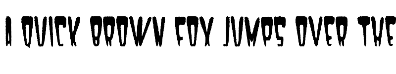 Preview of Satan 1981 Regular font