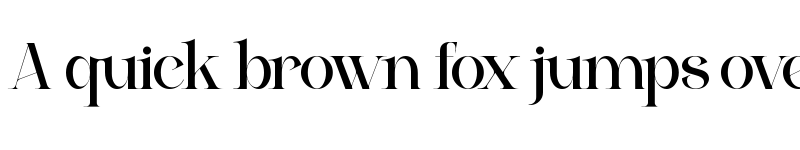 Preview of Satista Regular font