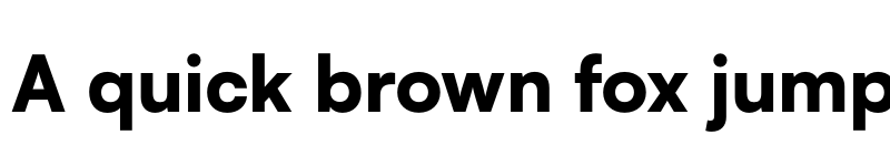 Preview of Satoshi Black font