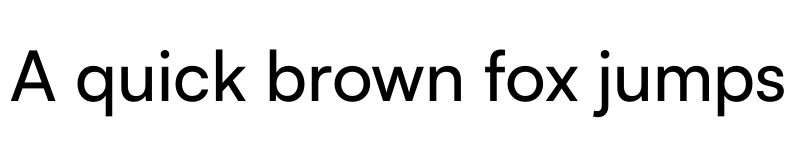 Preview of Satoshi Medium font