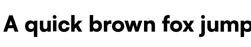 Preview of Satoshi Variable Bold font