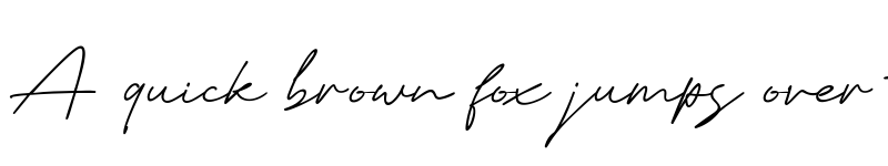 Preview of Saturday August Regular font