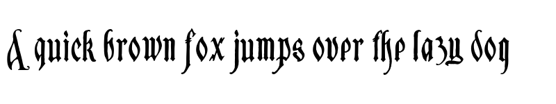 Preview of Sauerkraut Regular font