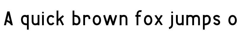 Preview of Sawaizumi Sans Regular font