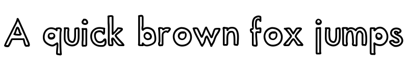 Preview of SayingGoodbye Medium font