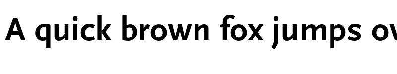 Preview of Scala Sans Pro Bold font