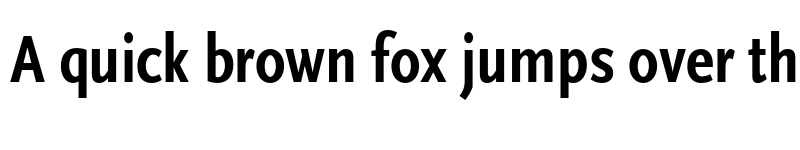 Preview of Scala Sans Pro Cond Bold font