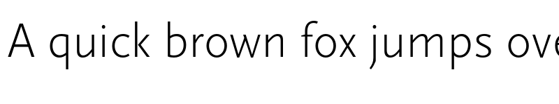 Preview of Scala Sans Pro Light font