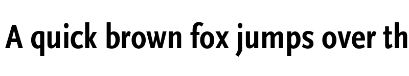 Preview of ScalaSansOT CondBold font