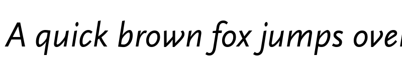 Preview of ScalaSansW04-Italic Regular font