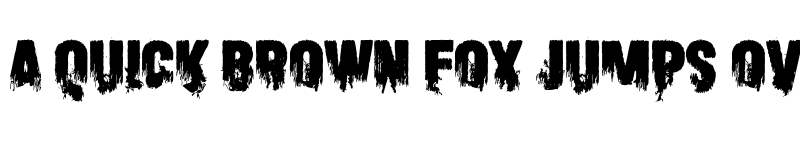 Preview of Scare Arms Regular font