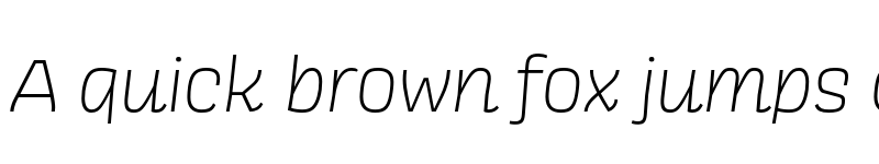 Preview of Scarlet Light Italic font