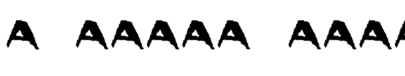 Preview of scary Regular font