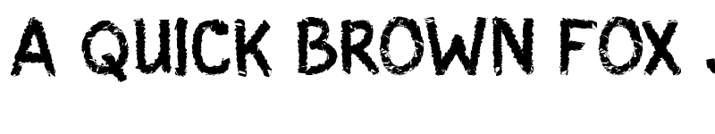 Preview of Scary Sign Demo Regular font