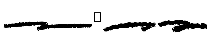 Preview of Scary Sign Swash Regular font