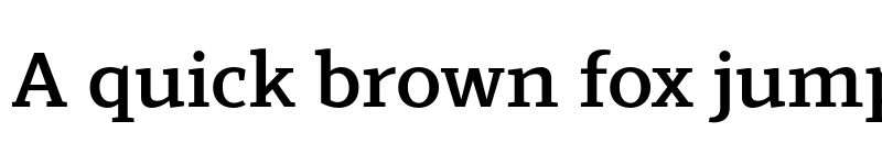 Preview of Scharf Medium font