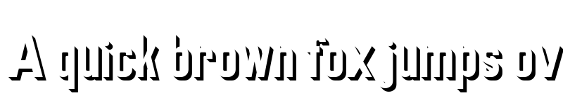 Preview of Schattern von Preussische VI 9 Regular font