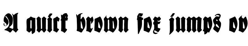 Preview of Schmale Anzeigenschrift Regular font