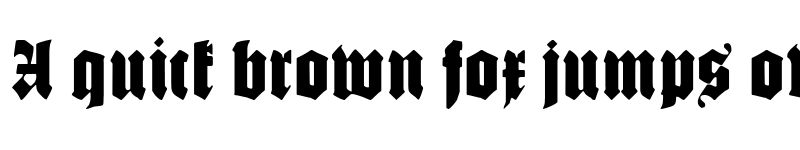 Preview of SchmaleGotischMK Regular font