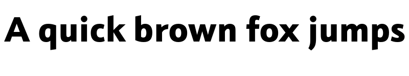 Preview of Schnebel Sans ME Black font