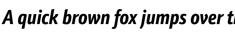 Preview of Schnebel Sans ME Comp Bold Italic font