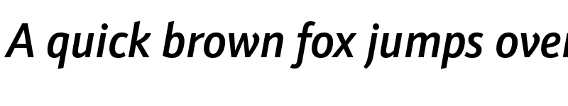 Preview of Schnebel Sans ME Cond Medium Italic font