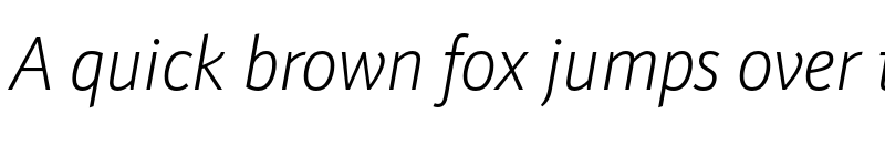 Preview of Schnebel Sans ME Cond Thin Italic font