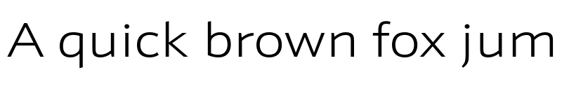 Preview of Schnebel Sans ME Expand Light font