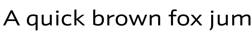 Preview of Schnebel Sans ME Expand Regular font