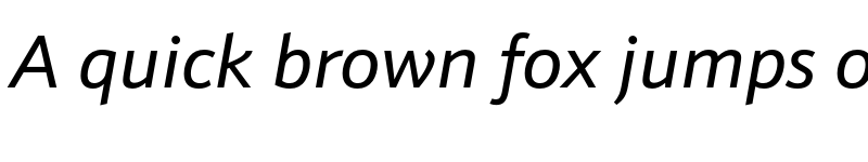 Preview of Schnebel Sans ME Italic font