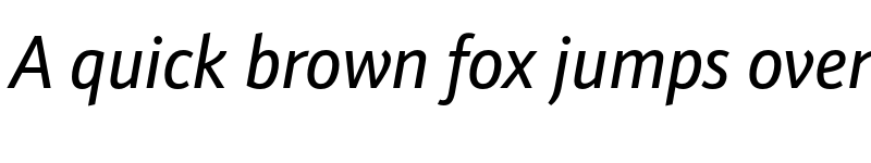 Preview of Schnebel Sans Pro Cond Italic font