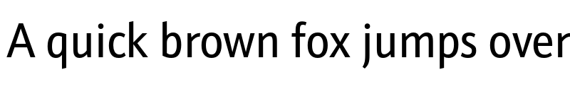 Preview of Schnebel Sans Pro Cond Regular font