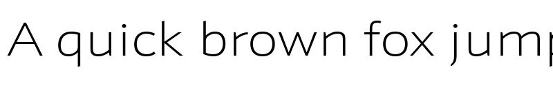 Preview of Schnebel Sans Pro Expand Thin font