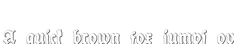 Preview of Schneidler Halb Fette Beveled Regular font