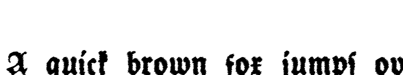 Preview of Schneidler Halb Fette Trash Regular font
