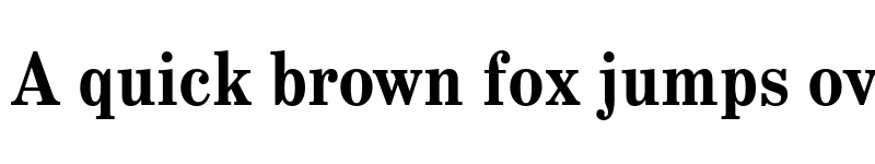 Preview of SchoolBook Cond Bold Regular font