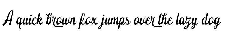 Preview of schramberg Regular font
