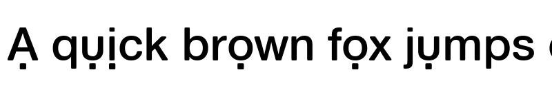 Preview of SchulVokalDots Regular font